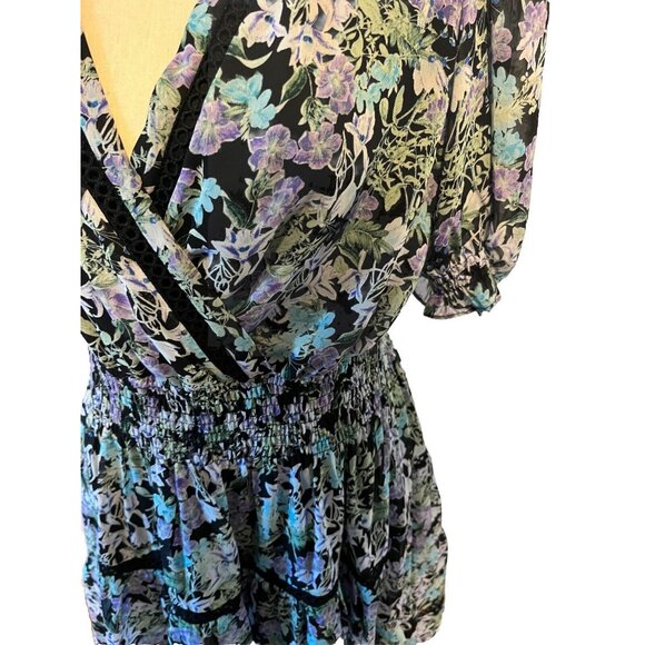 COPY - Dress By Taylor Size 12 Floral For Women Blue Purple Color Flower Design… - Picture 5 of 6